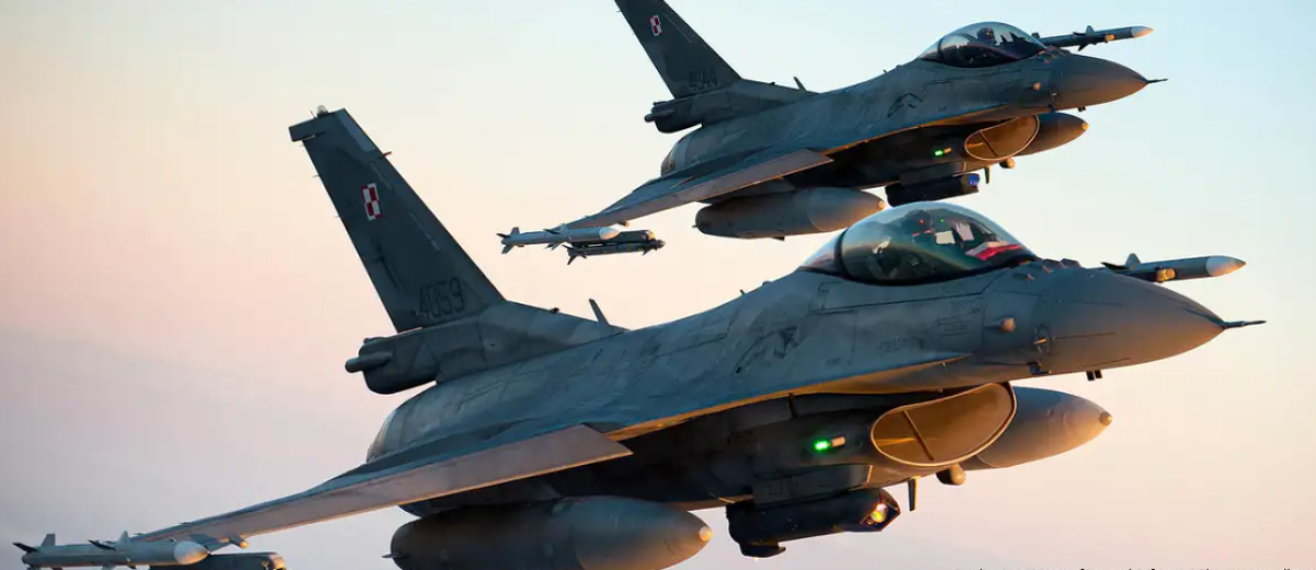 F-16 истребителиьдері. Фото: Lithuanian Ministry of National Defense/AP Photo/picture alliance