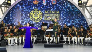 Астанада әскери-музыкалық фестиваль өтіп жатыр