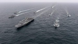 Оңтүстік Корея, АҚШ және Жапония елдерінің әскери-теңіз күштері бірлескен жаттығу өткізді