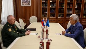 Иманғали Тасмағамбетов Ресейдің қорғаныс министрінің орынбасарымен кездесті