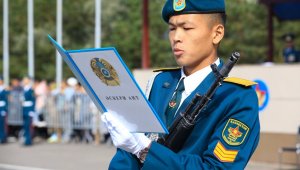 Астаналық колледждің 83 ұланы әскери ант берді