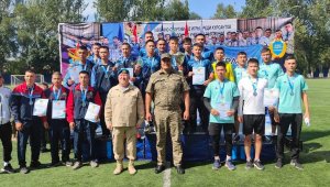 Алматыда Қарулы күштердің әскери қызметшілері спорттық жарыс өткізді