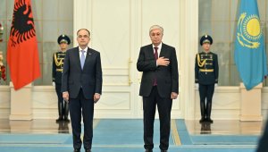 Мемлекет басшысы Ақордада Албания Президентін қарсы алды