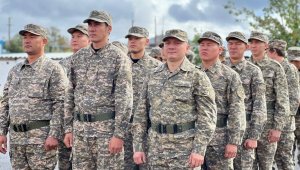 Астанада мерзімді әскери қызметшілер қайта даярлықтан өткізіледі