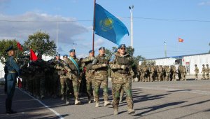 Еліміздің Қарулы Күштері ҰҚШҰ жаттығуына қатысып жатыр
