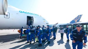Қазақстандық құтқарушылар Ауғанстанға көмекке аттанды