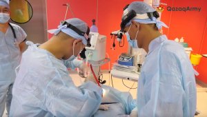 Астанадағы Бас әскери клиникалық госпитальде күрделі ота жасалды