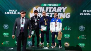 Армия спортшылары әлем чемпионатында 8 медаль иеленді