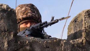 «Дабыл, соғыстық жағдай»: мотоатқыштар батальоны жауынгерлік әзірлікке келтірілді