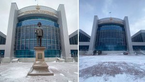 Назарбаевтың ескерткішін қорғаныс университетінің алдынан алып тастады: министрліктің ресми жауабы