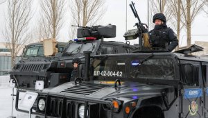 «Арлан», Hummer: Руслан Жақсылықов әскери полицияның техникаларын тексерді