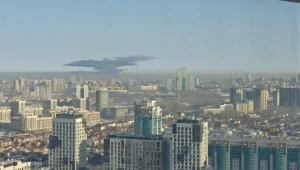 Астанада қоймадан ірі өрт шықты