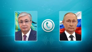 Тоқаев Путинді президент сайлауындағы жеңісімен құттықтады