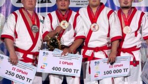 Армия спортшылары қазақ күресінен Азия кубогында 5 медаль олжалады