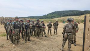 Ердоған қазақстандық десантшылардың жауынгерлік дайындығын тексерді