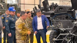 Ұлттық қорғаныс университетінің делегациясы "Kazakhstan Paramount Engineering" ЖШС өндірістік алаңдарында болды