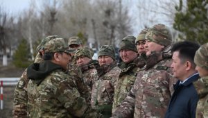 Еліміздің шығысындағы әскери бөлімдер мен мекемелер тексерілді