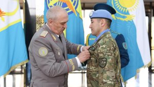 Голан жоталарынан оралған бітімгерлер марапатталды
