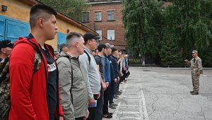 Абай гарнизонында әскери жиын басталды