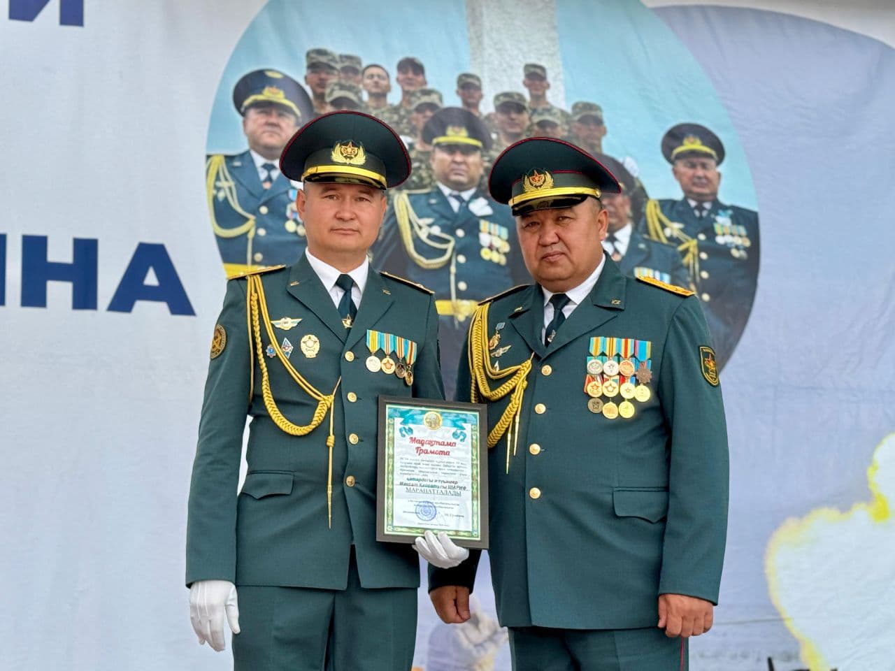 ЖАРТЫ ҒАСЫРЛЫҚ БЕЛЕСКЕ ЖЕТКЕН ӘСКЕРИ БӨЛІМ